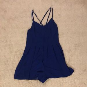 Navy blue Romper